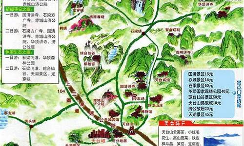 天台山旅游攻略路线最新_天台山旅游攻略安排