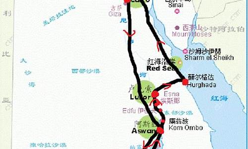 埃及旅游路线推荐,埃及旅游路线成都出发情况