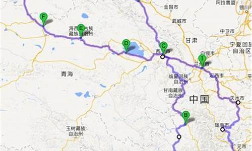 成都自驾敦煌旅游路线-成都敦煌自驾游最佳路线图